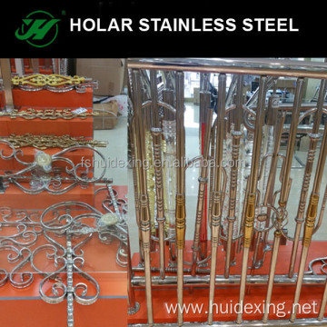 Stainless Steel Crystal Balustrade